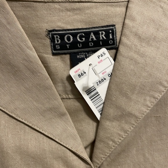 NWT - Bihari Studio - Tan Blouse - Medium - Picture 2 of 6